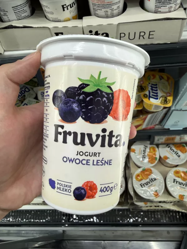 Fruvita Jogurt owoce leśne | 400g