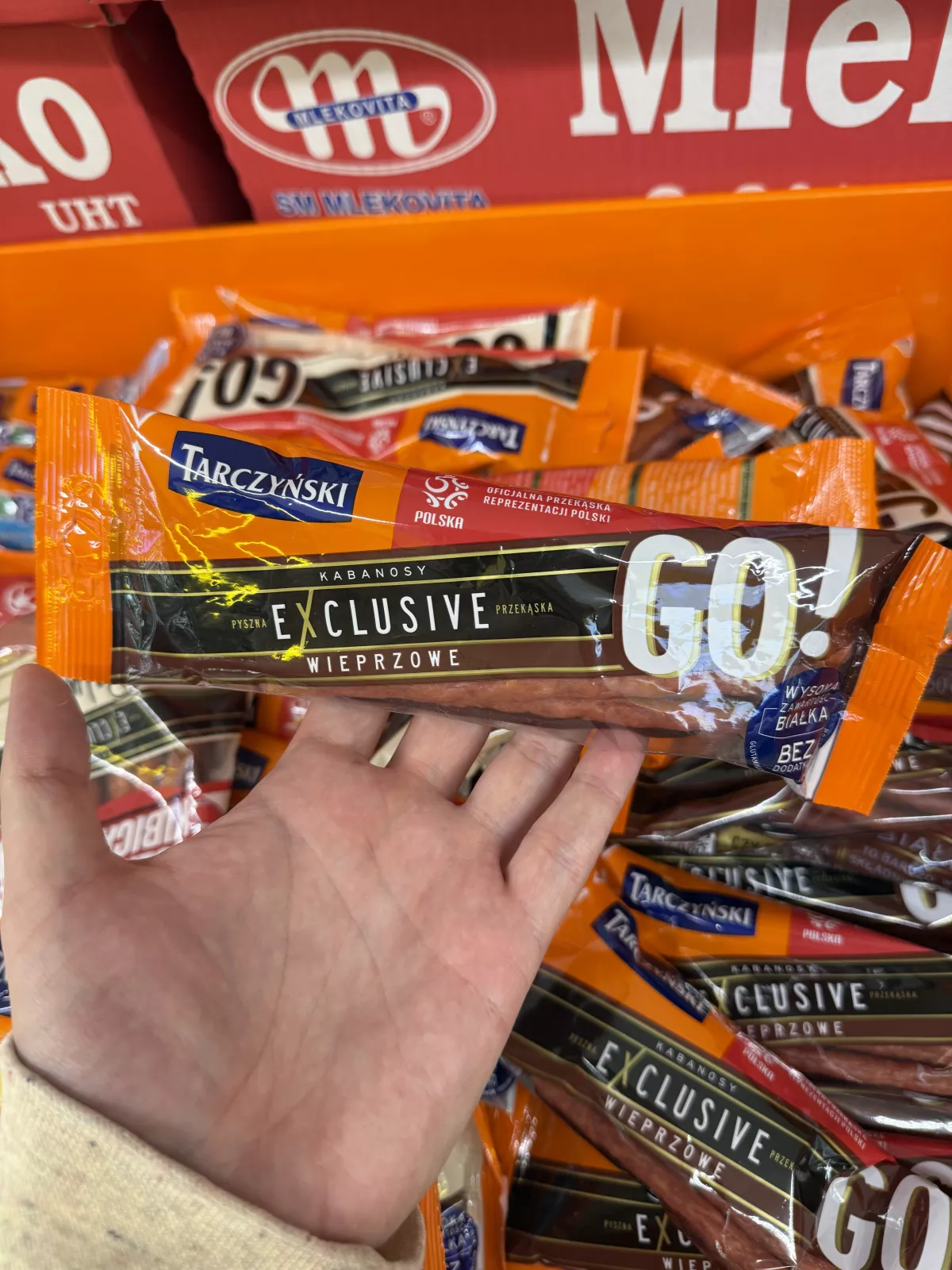 Tarczyński Kabanosy Exclusive Wieprzowe GO! | 50g