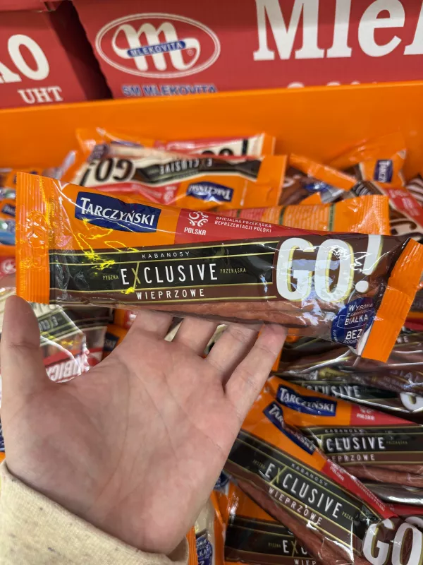 Tarczyński Kabanosy Exclusive Wieprzowe GO! | 50g