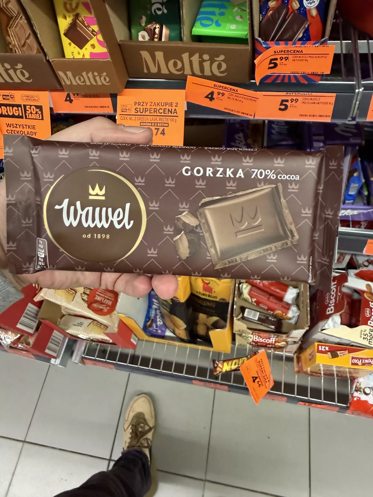 Wawel Czekolada Gorzka 70% Cocoa | 90g