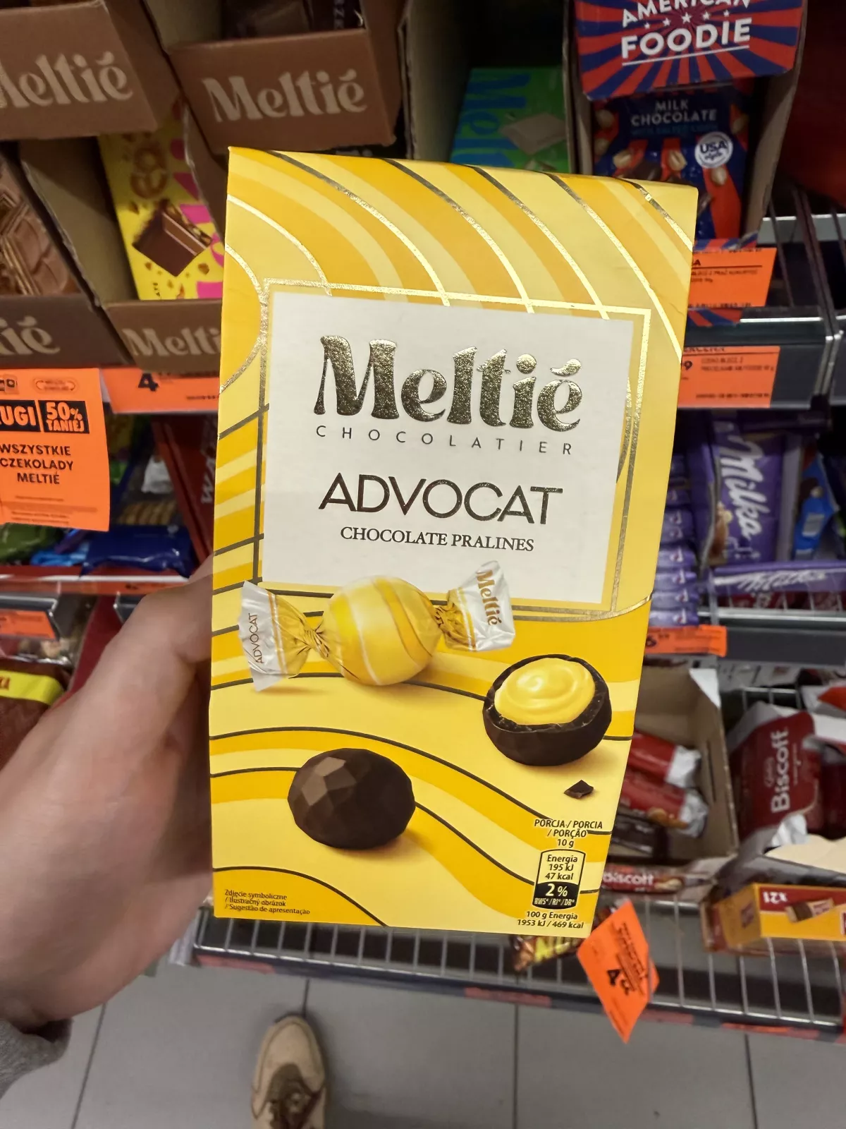 Meltié Chocolatier Advocat Chocolate Pralines | 100g