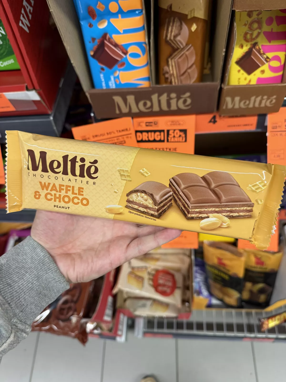 Meltié Chocolatier Waffle & Choco Peanut | 175g