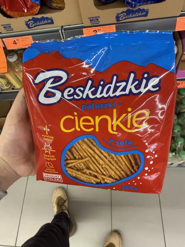 Beskidzkie Paluszki cienkie z solą | 200g