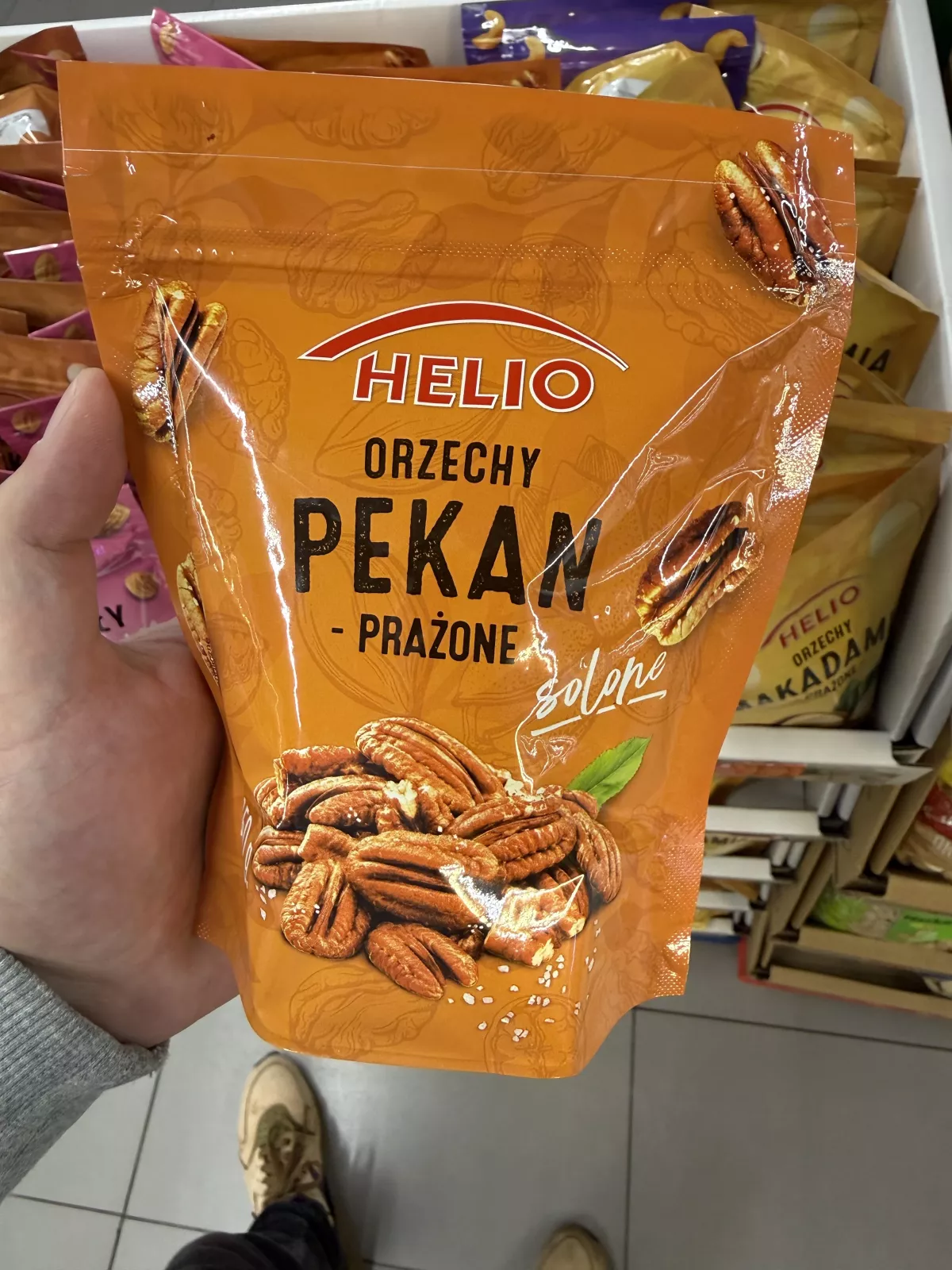 Helio Orzechy pekan prażone solone | 150g