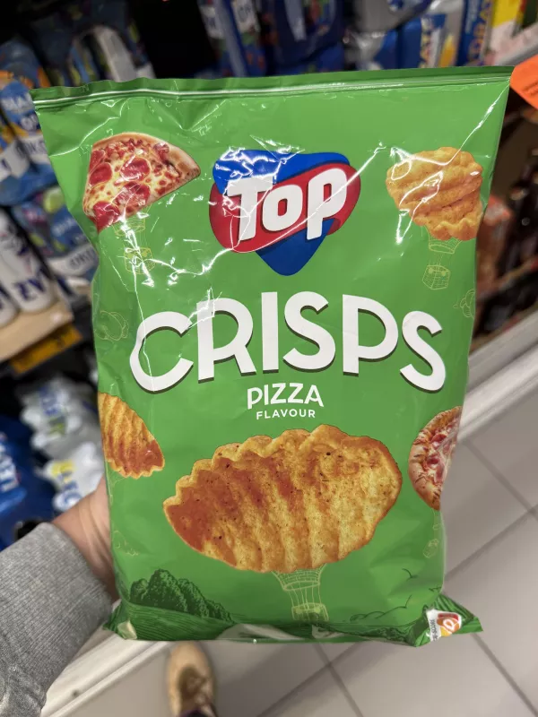 Top Crisps Pizza Flavour / Chrupki ziemniaczane o smaku pizzy | 90g
