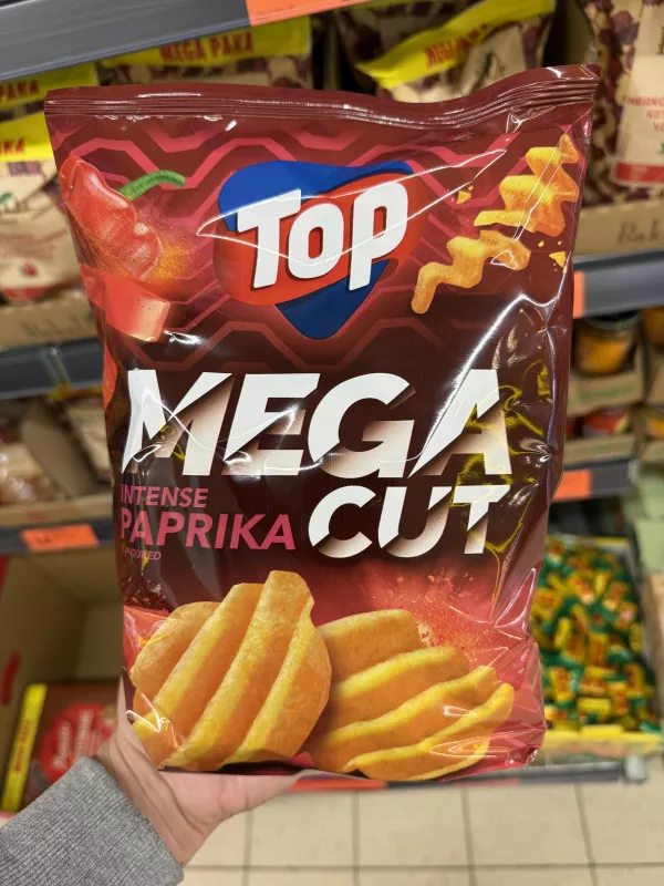 Top Mega Cut Intense Paprika Flavoured | 150g