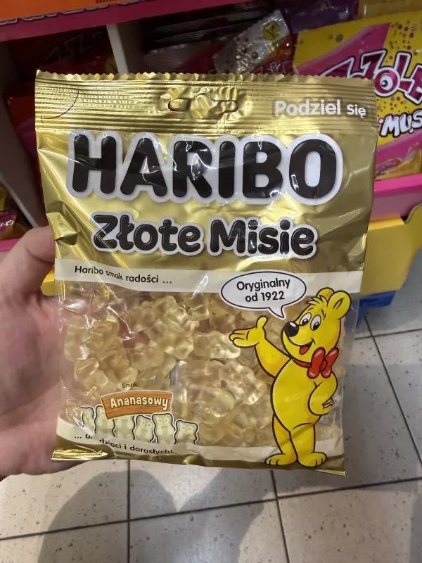 Haribo Złote Misie Ananasowe | 160g
