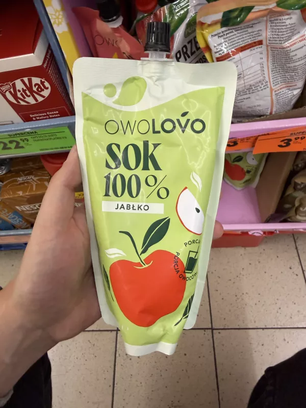 Owolovo Sok 100% Jabłko | 300ml