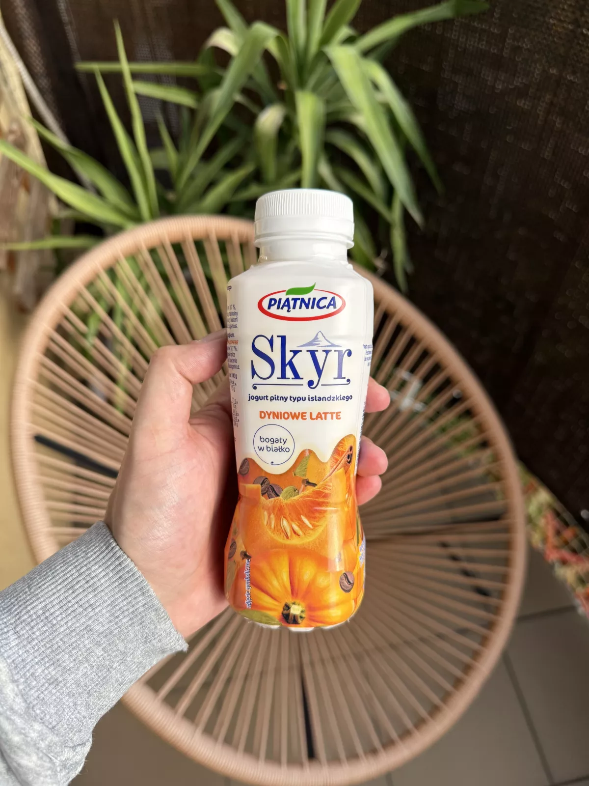 Piątnica Skyr jogurt pitny typu islandzkiego Dyniowe Latte | 360g