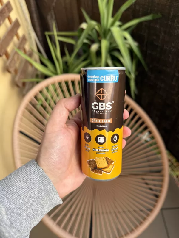 GBS Caffè Latte o smaku herbatników w czekoladzie | 250ml