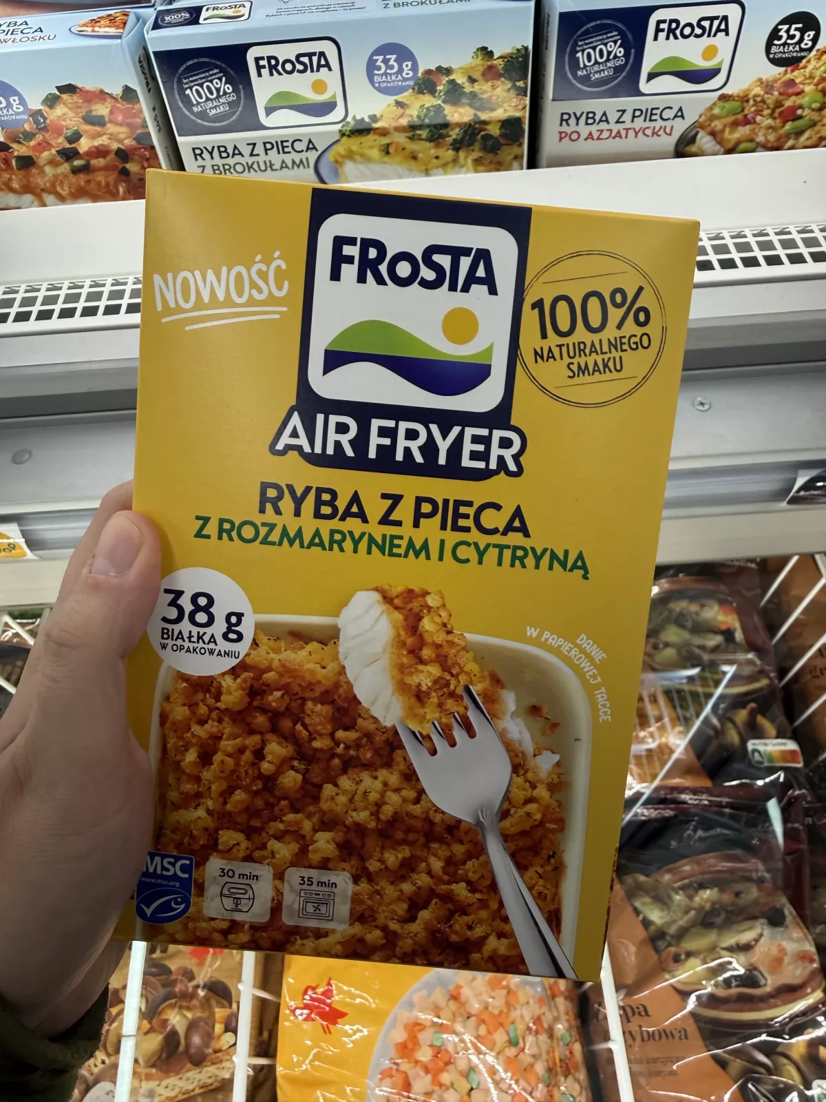 FRoSTA Air Fryer Ryba z pieca z rozmarynem i cytryną | 345g