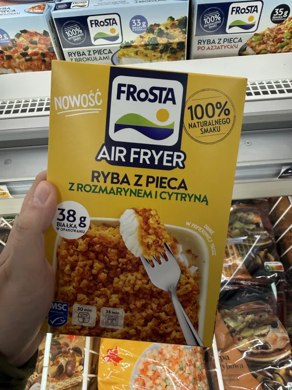 FRoSTA Air Fryer Ryba z pieca z rozmarynem i cytryną | 345g
