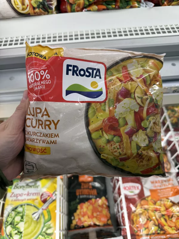 FRoSTA Zupa Curry z kurczakiem i warzywami | 400g