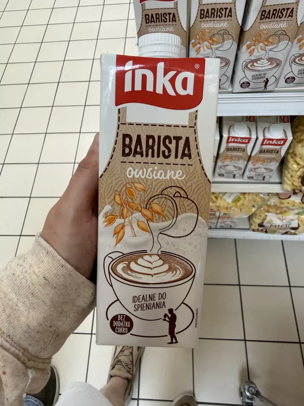 Inka Barista owsiane napój owsiany z wapniem i witaminami | 1000ml