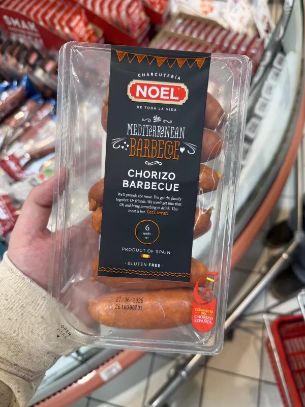 Noel Chorizo Barbecue Mild / Kiełbasa wieprzowa chorizo | 300g
