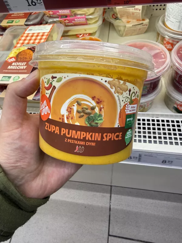 Szamamm Zupa Pumpkin Spice z pestkami dyni | 450g