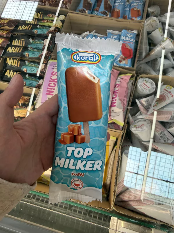 Koral Top Milker toffi (niebieskie fale) | 65g / 110ml