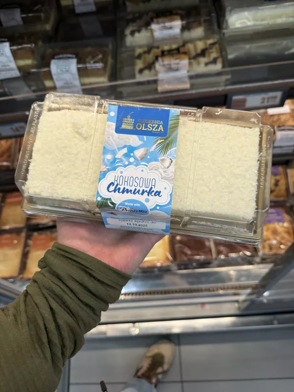 Cukiernia Olsza Kokosowa Chmurka | 400g