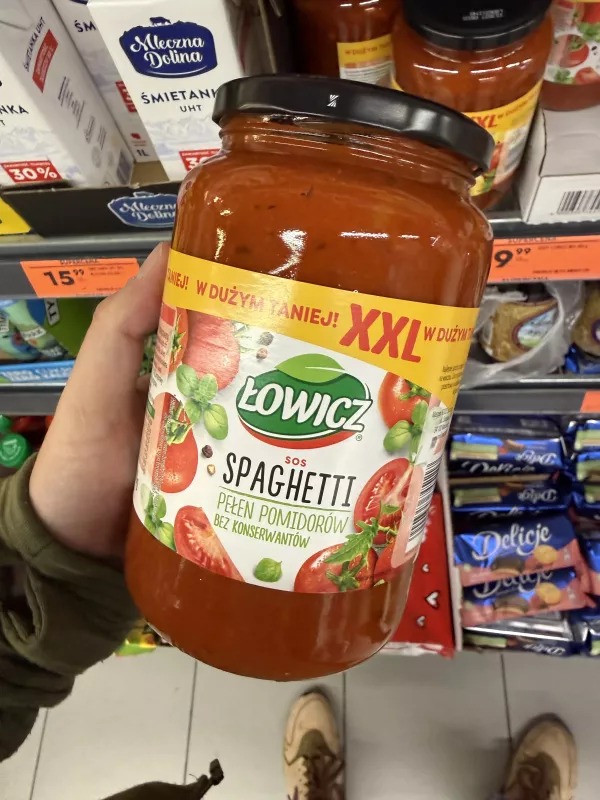 Łowicz Sos Spaghetti | 980g