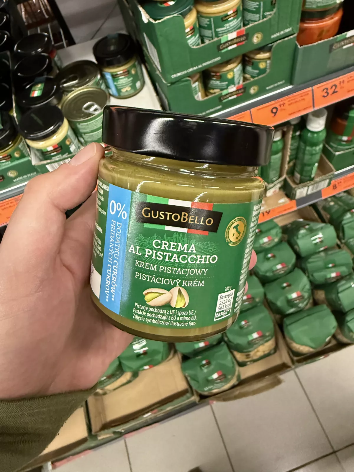 GustoBello Crema al Pistacchio krem pistacjowy | 200g