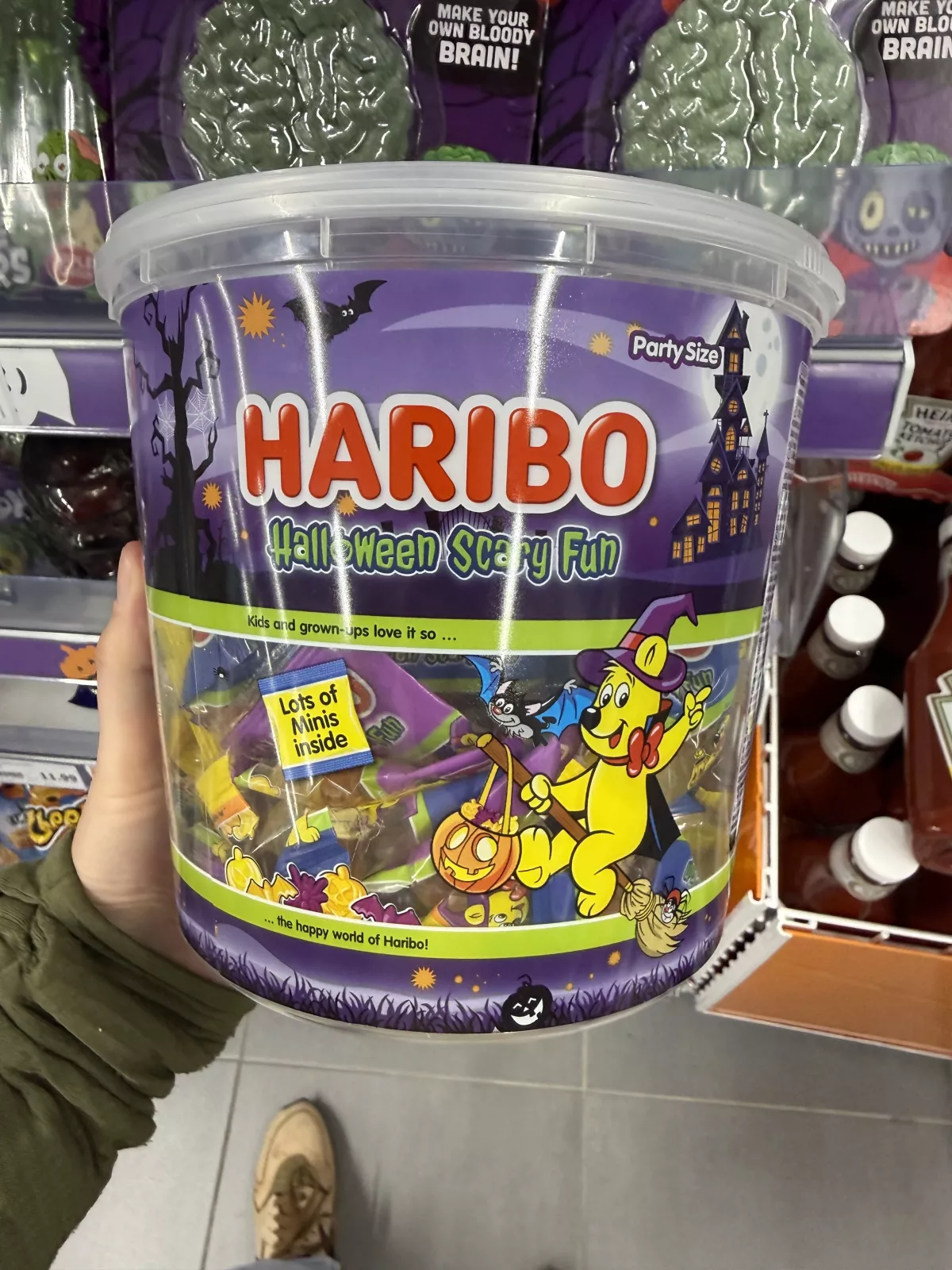 Haribo Halloween Scary Fun 66 Minis | 800g