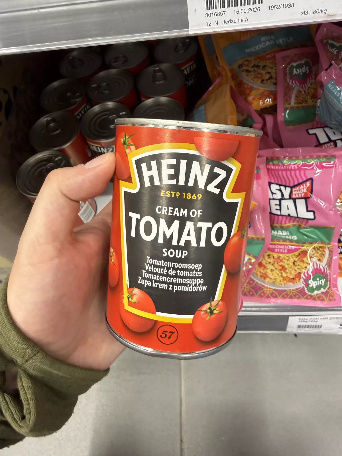 Heinz Cream of Tomato Soup / Zupa krem z pomidorów | 400g / 380ml