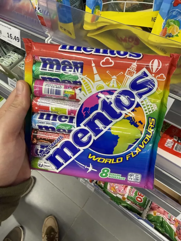 Mentos World Flavours Chewy Dragees | 8×37,5g