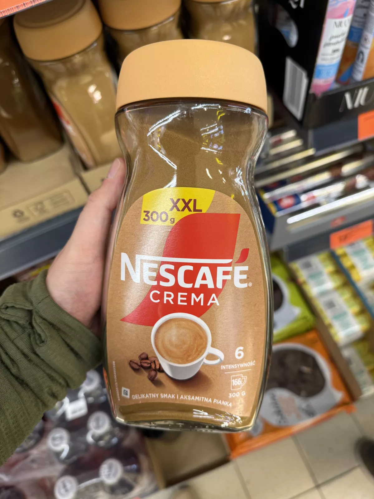 Nescafé Crema kawa rozpuszczalna XXL | 300g