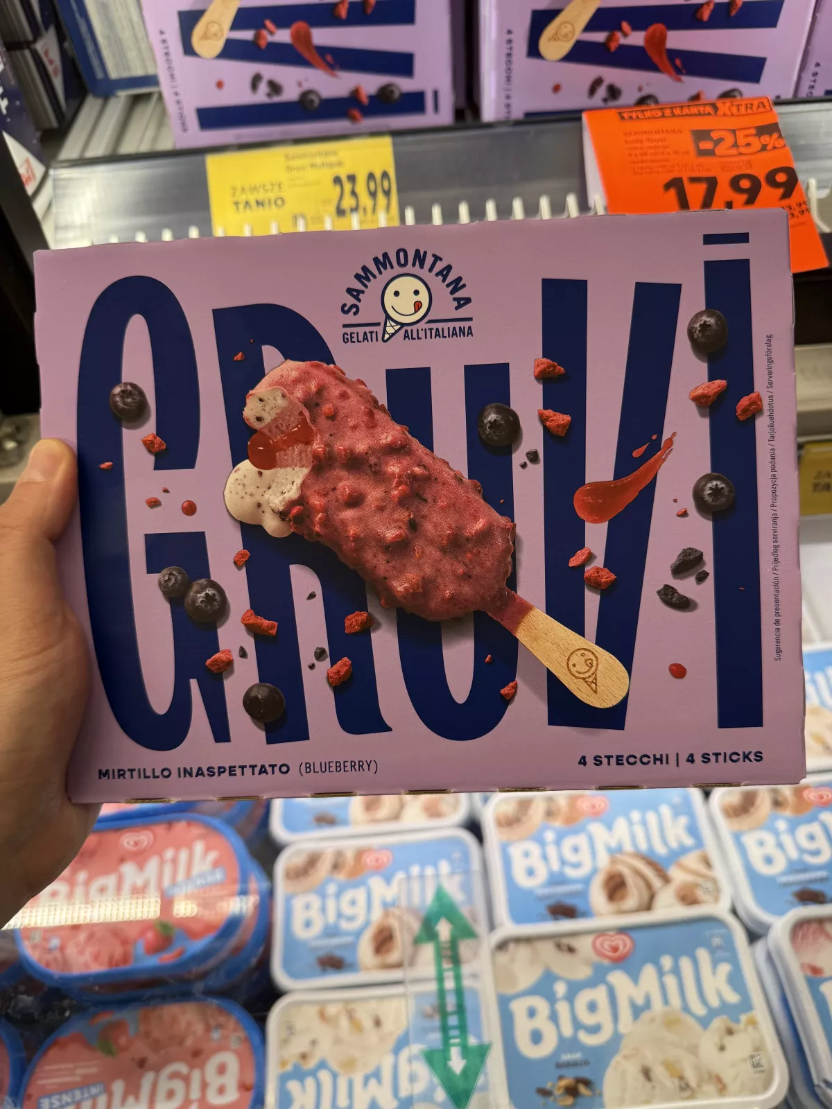 Sammontana Gruvì Mirtillo Inaspettato | 240g / 300ml