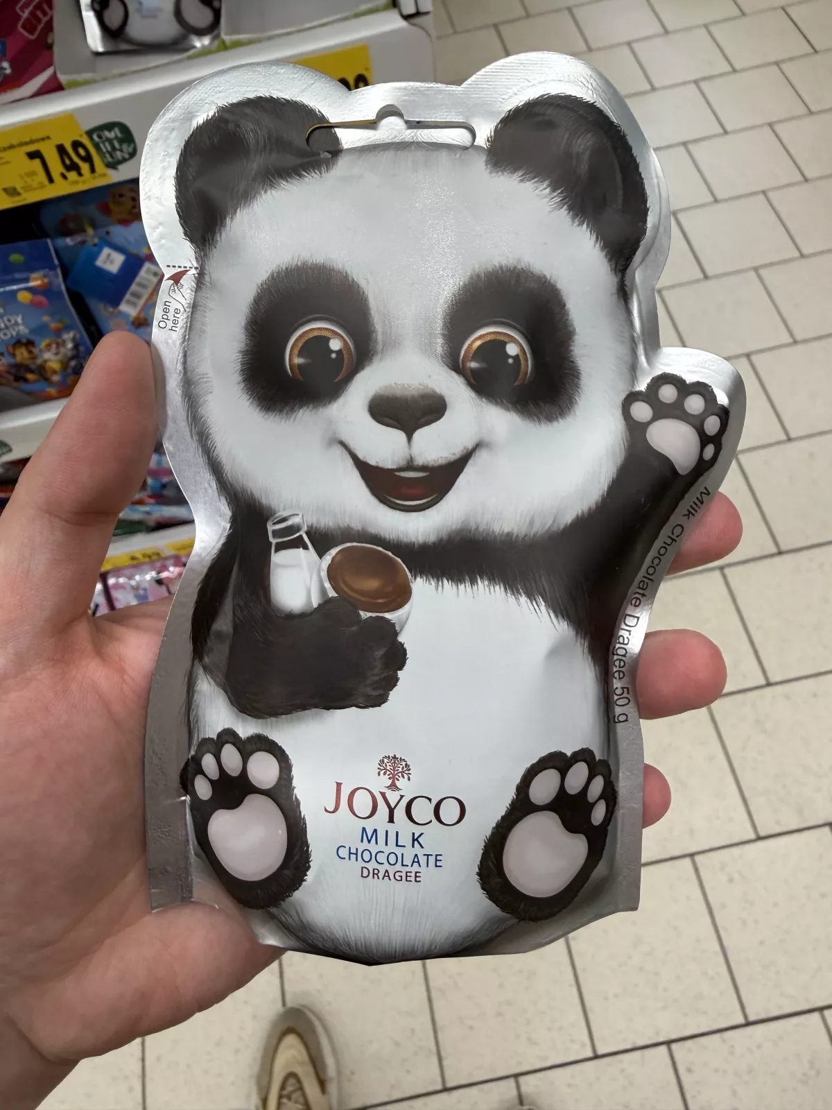 Joyco Milk Chocolate Dragee / Drażetki z mlecznej czekolady | 50g