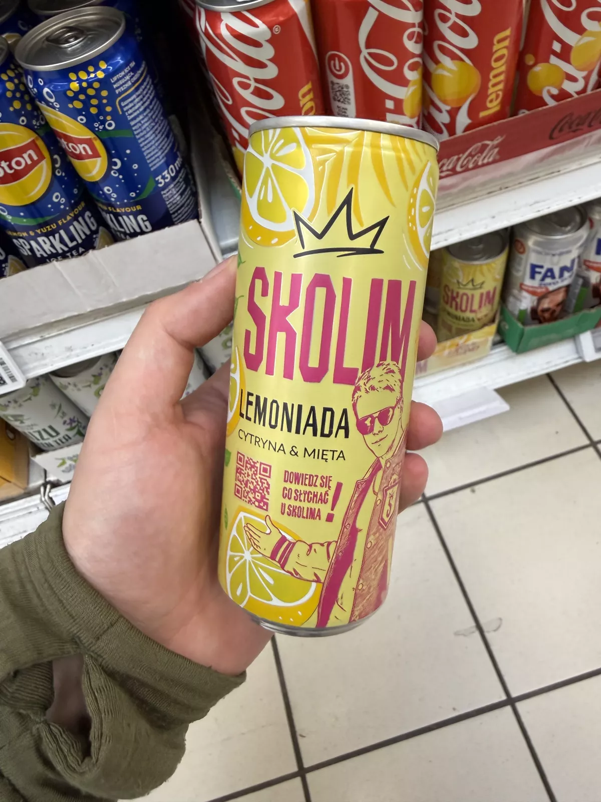 Skolim Lemoniada cytryna & mięta | 250ml