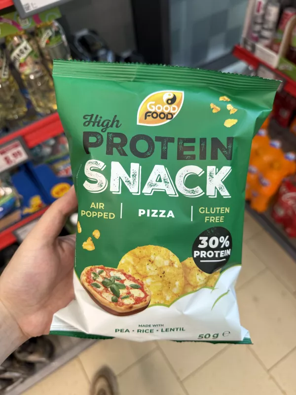 Good Food High Protein Snack Pizza / Mini wafle proteinowe o smaku pizzy | 50g