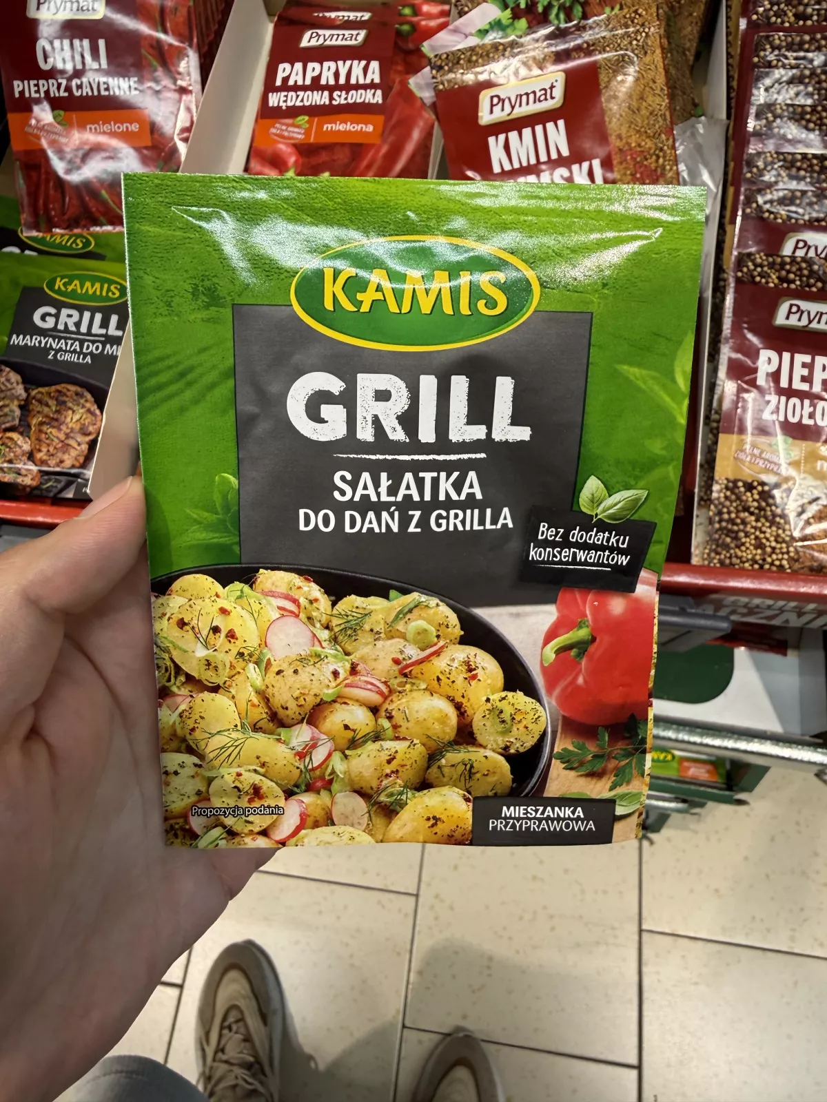 Kamis Grill Sałatka do dań z grilla | 15g