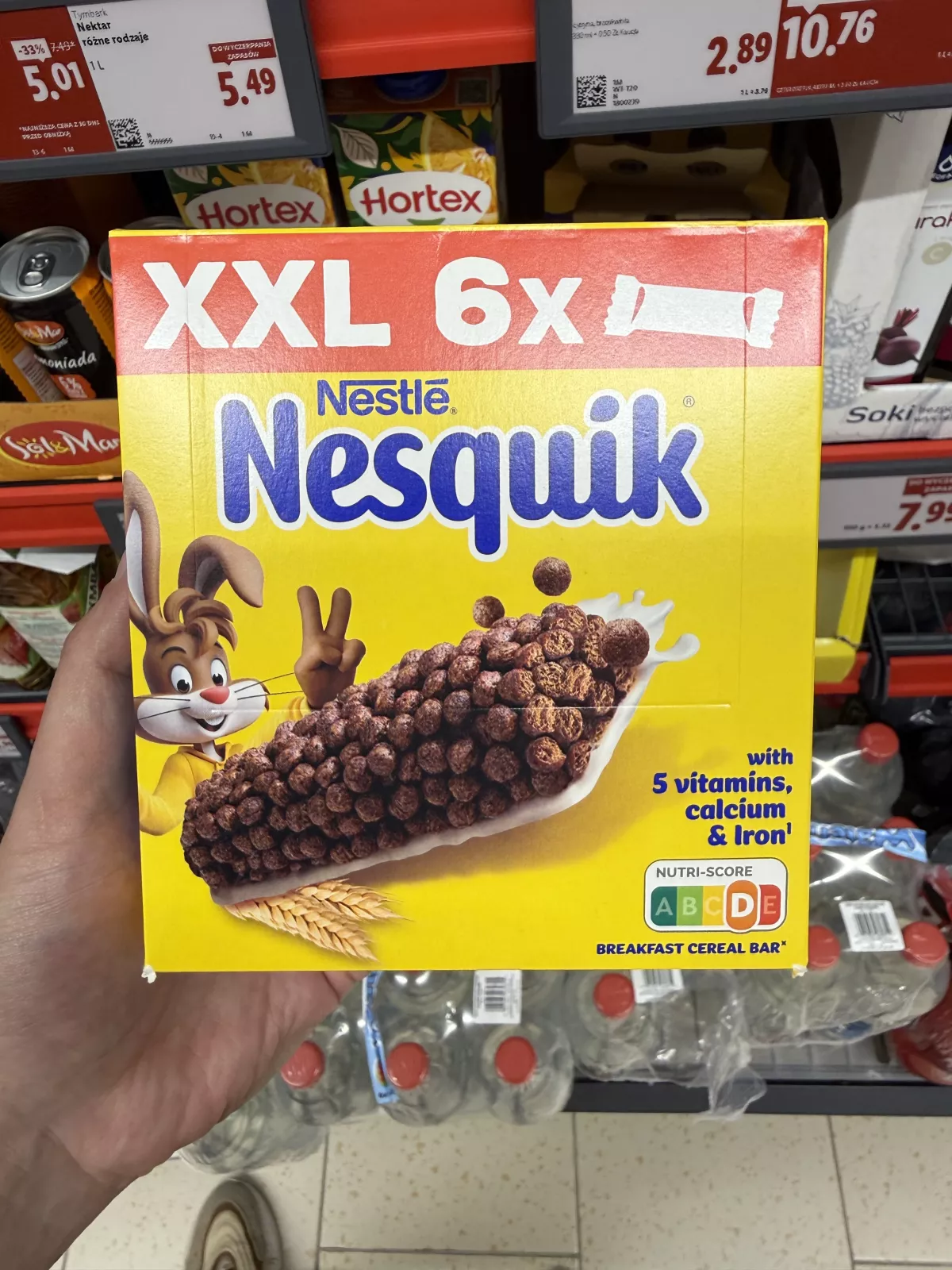 Nestlé Nesquik Breakfast Cereal Bar XXL | 150g