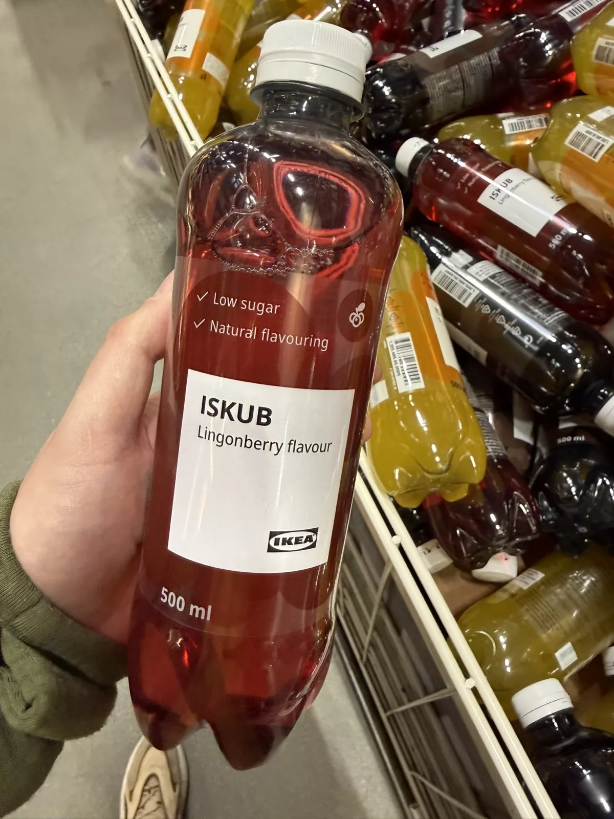 Iskub Lingonberry flavour | 500ml