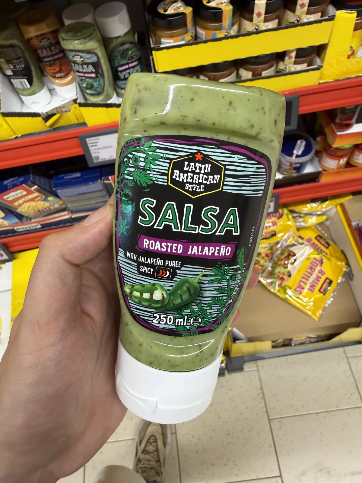 Latin American Style Salsa Roasted Jalapeño / Sos z pastą z prażonych papryczek jalapeño | 250ml