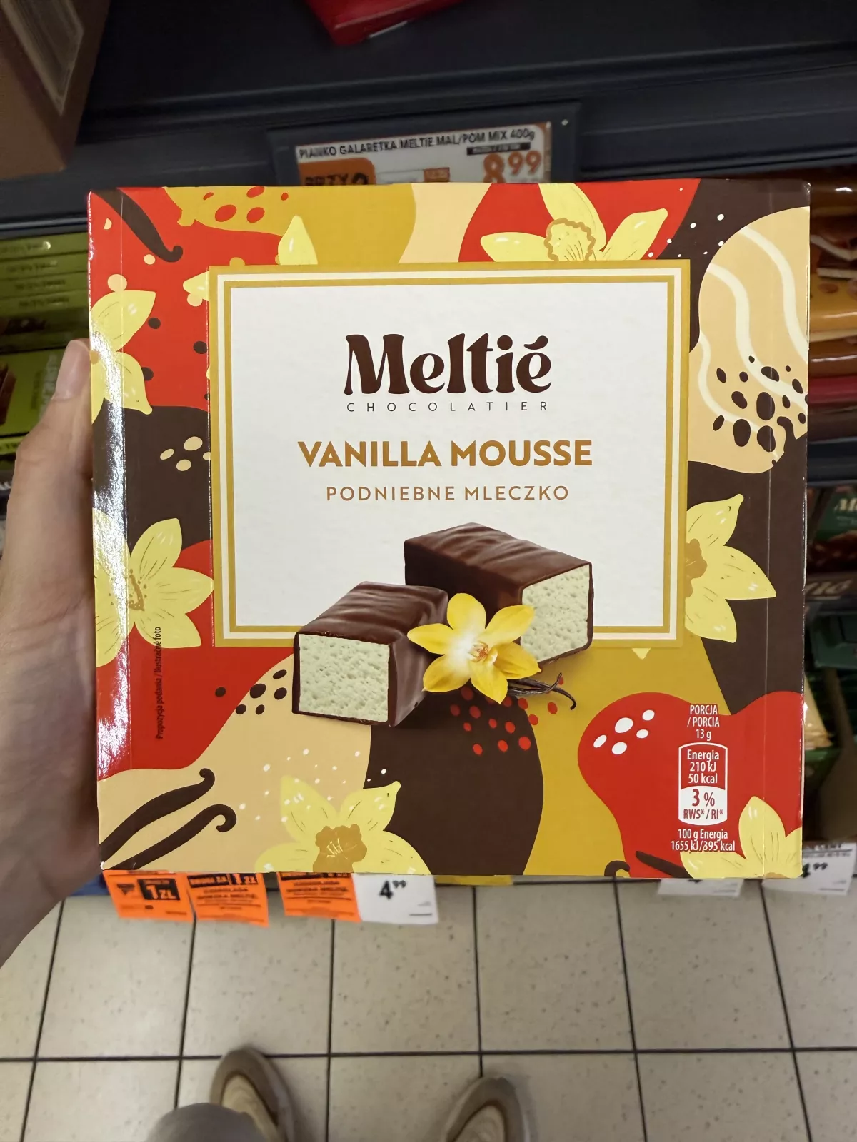 Meltié Chocolatier Vanilla Mousse / Podniebne mleczko | 380g