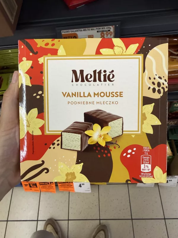 Meltié Chocolatier Vanilla Mousse / Podniebne mleczko | 380g