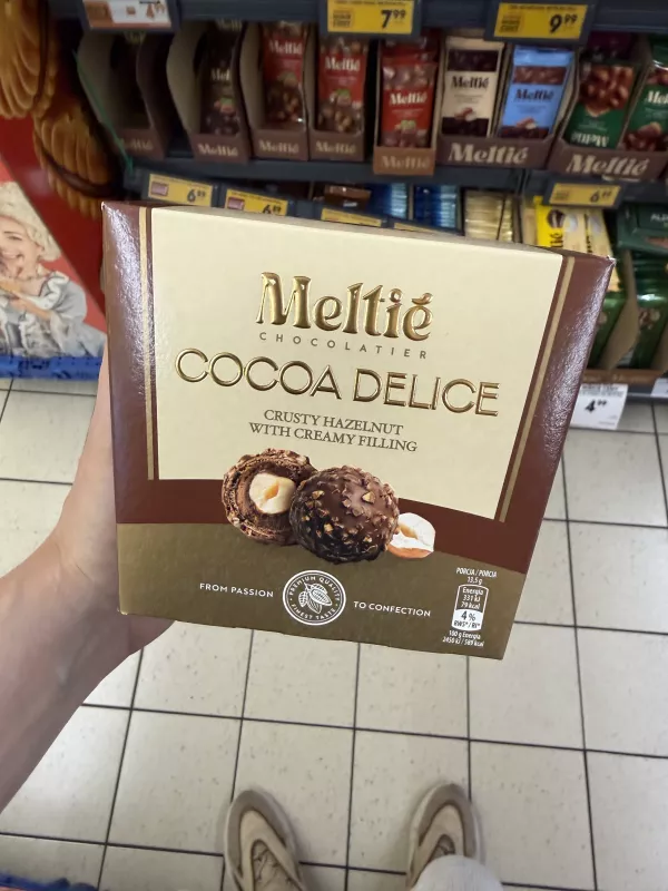 Meltié Chocolatier Cocoa Delice / Crusty Hazelnut with Creamy Filling | 161g
