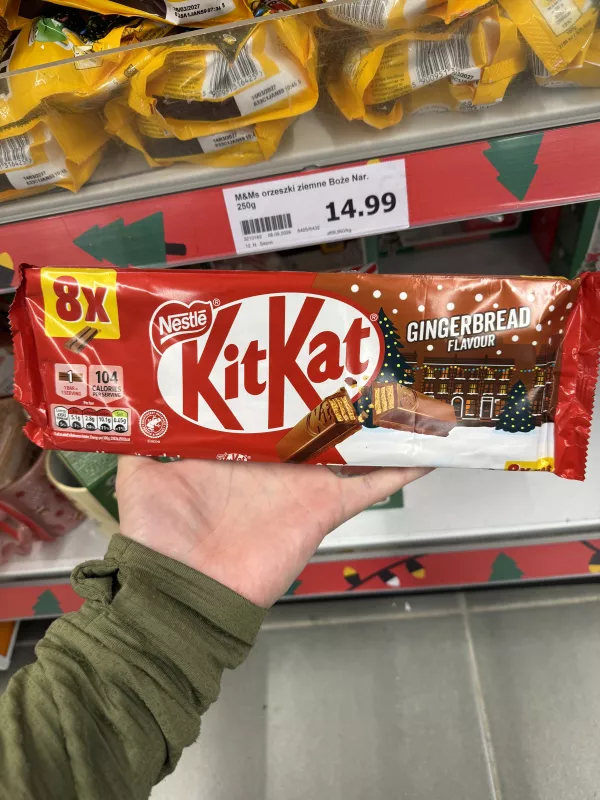 KitKat 2 Finger Gingerbread Flavour | 8×20,7g