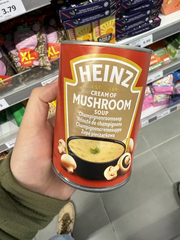 Heinz Cream of Mushroom Soup / Zupa pieczarkowa | 400g / 387ml