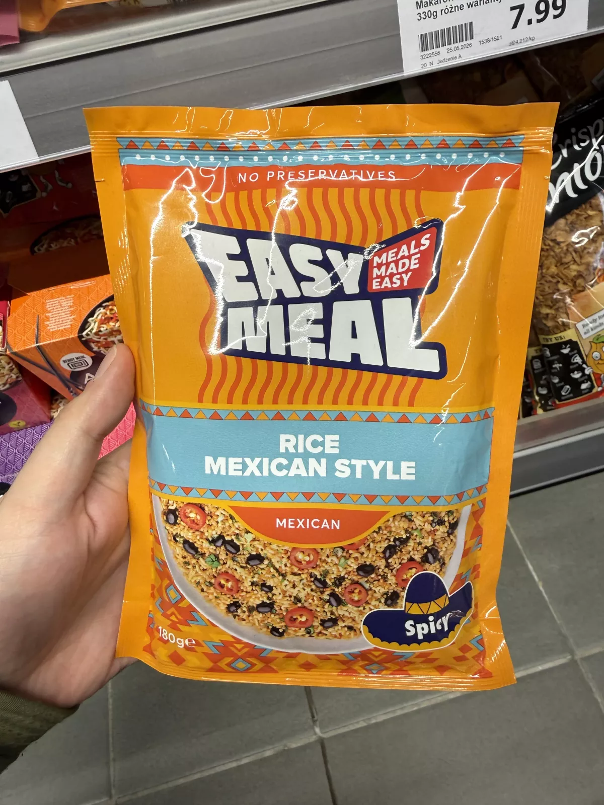 Easy Meal Rice Mexican Style / Ryż w stylu meksykańskim | 180g