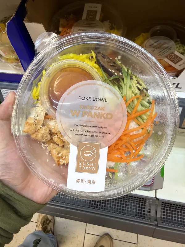 Sushi Tokyo Poke Bowl Kurczak w panko | 355g