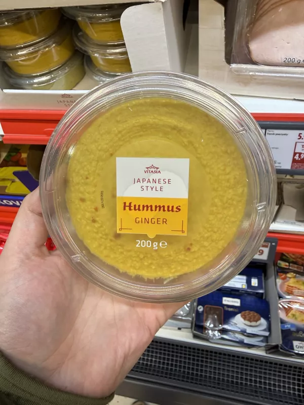 Vitasia Japanese Style Hummus Ginger / Hummus z imbirem | 200g