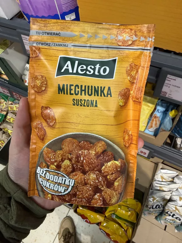 Alesto Miechunka suszona | 125g