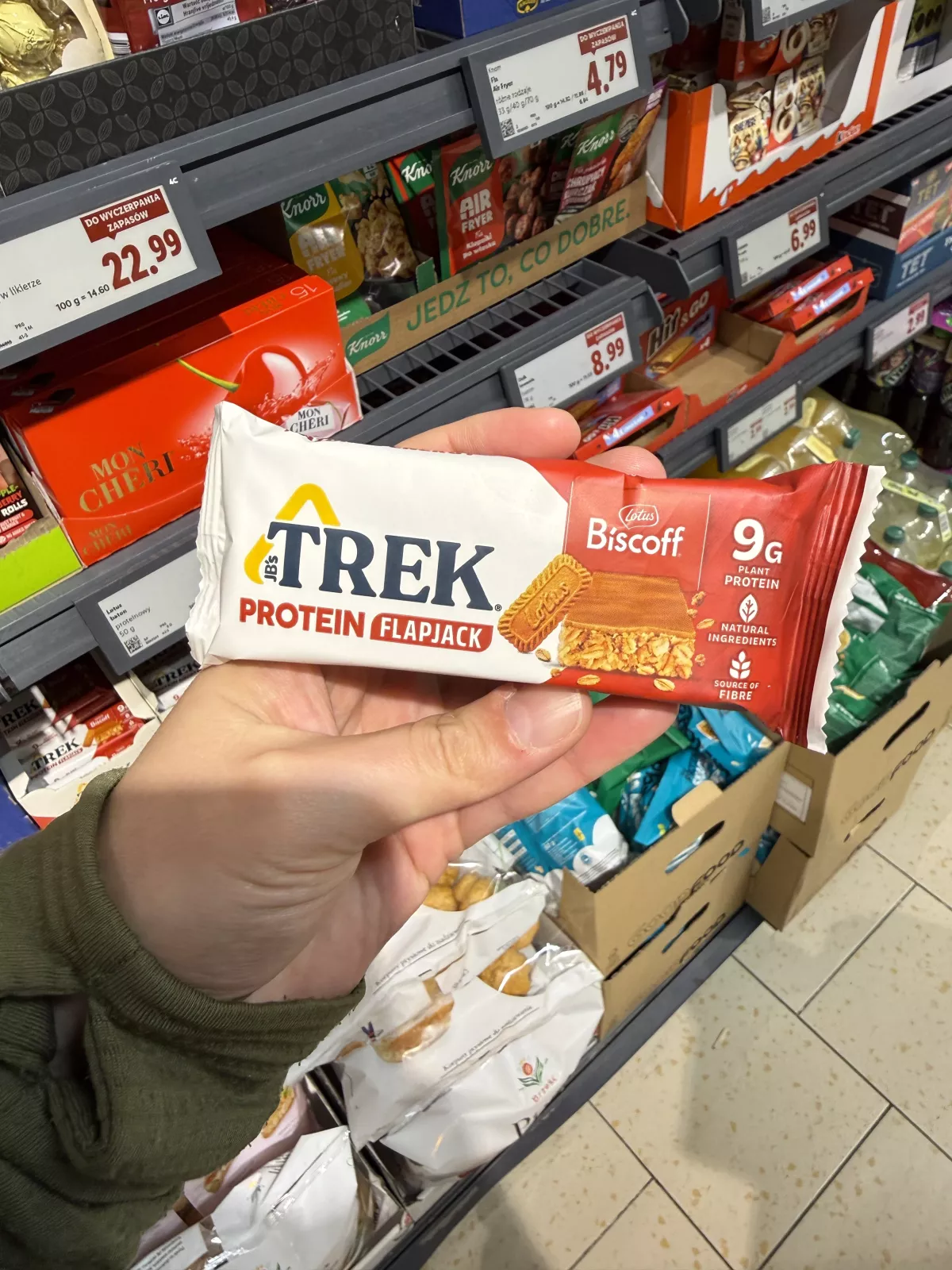 TREK Protein Flapjack Lotus Biscoff | 50g