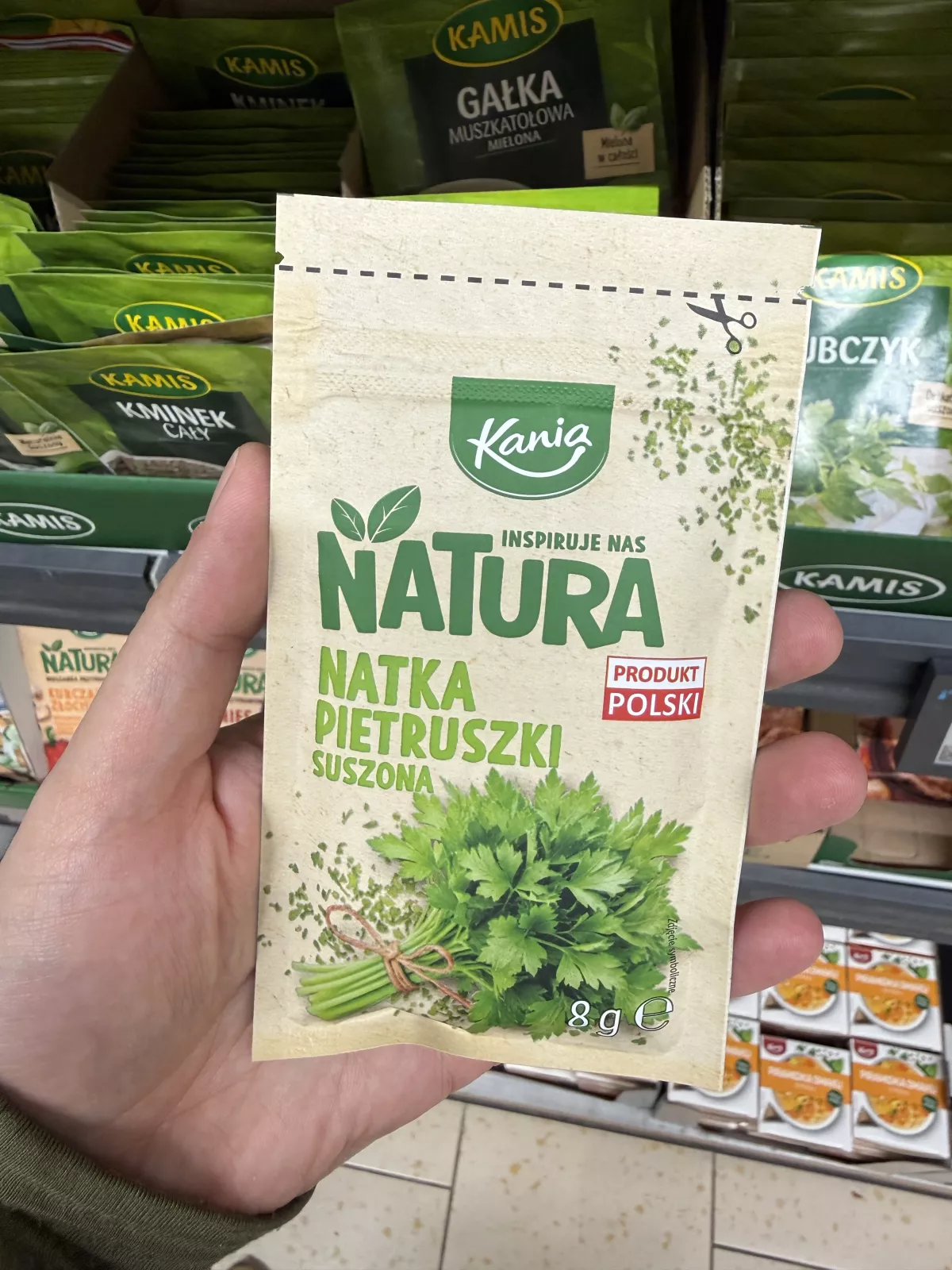 Kania Inspiruje nas Natura Natka pietruszki suszona | 8g