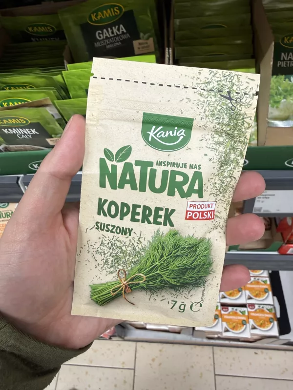 Kania Inspiruje nas Natura Koperek suszony | 7g