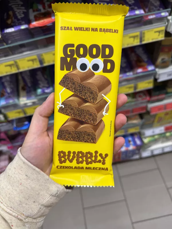 Good Mood Bubbly czekolada mleczna napowietrzona | 75g