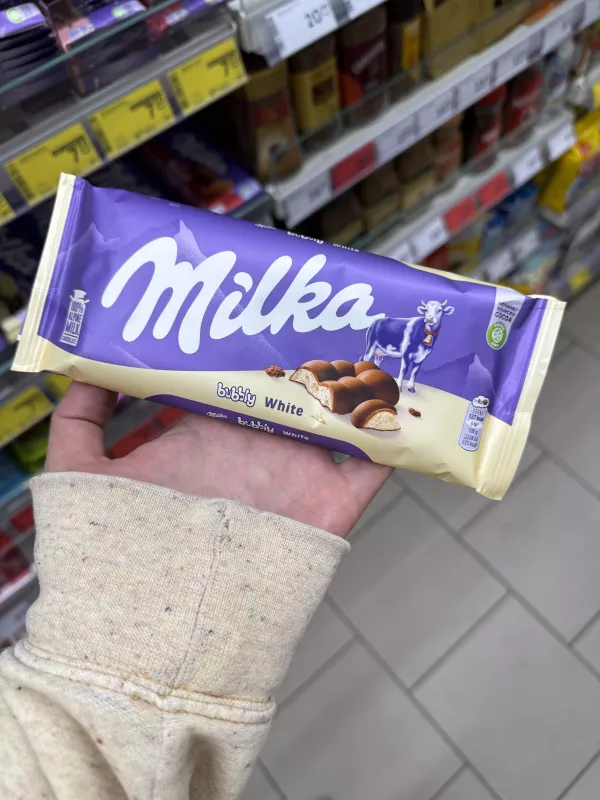 Milka Bubbly White | 95g